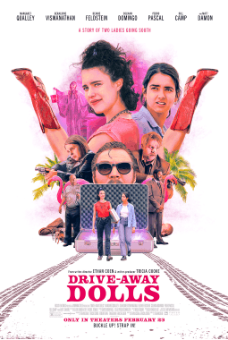 DRIVE-AWAY DOLLS (2024) PRESENTED BY: LA MONOCLE’S FILM CLUB