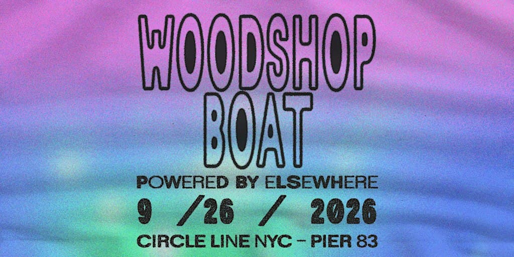 Elsewhere Presents: Woodshop Boat