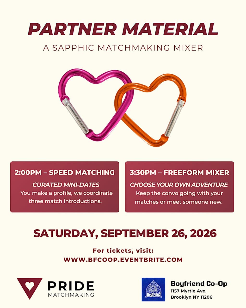 Partner Material: A Sapphic Matchmaking Mixer