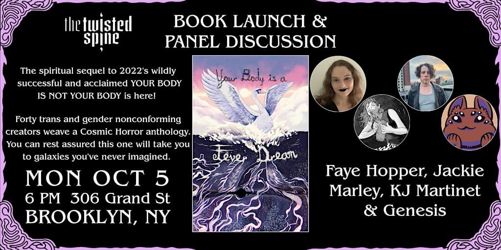 LAUNCH PARTY: YOUR BODY IS A FEVER DREAM