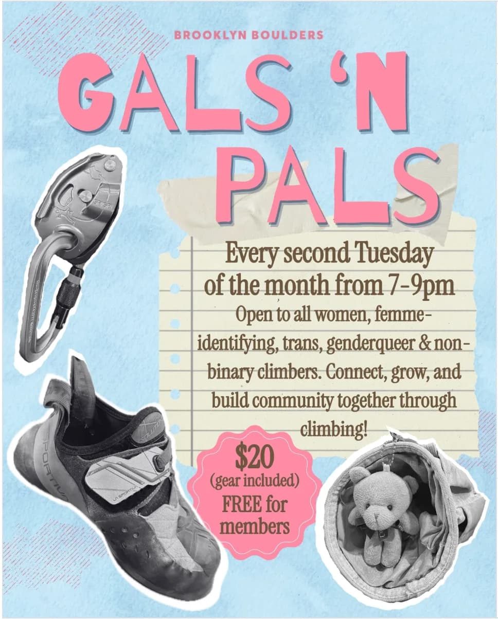 Gals 'N Pals Climb Night