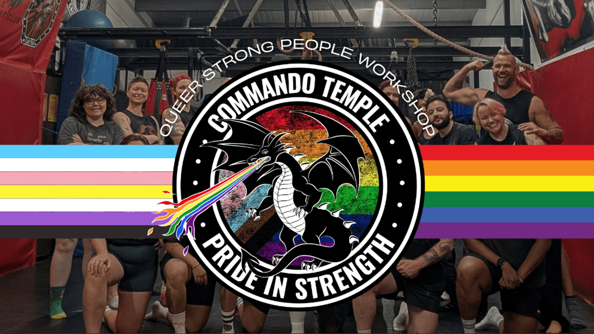 Pride in Strength October 2026 - Queer and Trans Strongpeople Lifting Workshops
