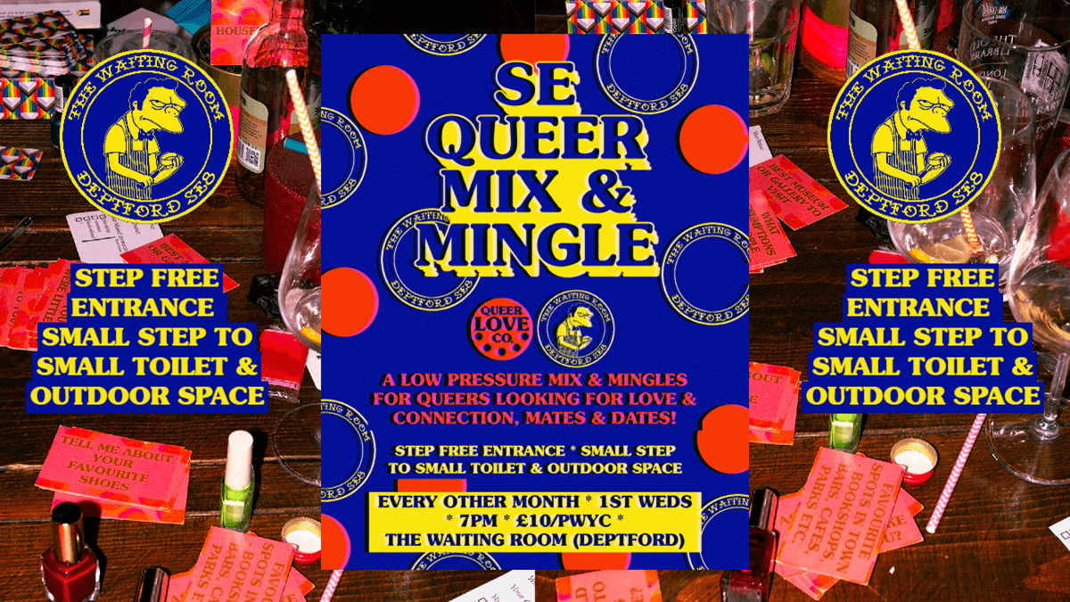 SE QUEER MIX & MINGLE @ THE WAITING ROOM