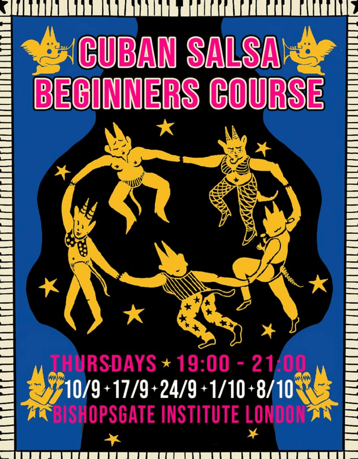 CUBAN SALSA BEGINNERS COURSE