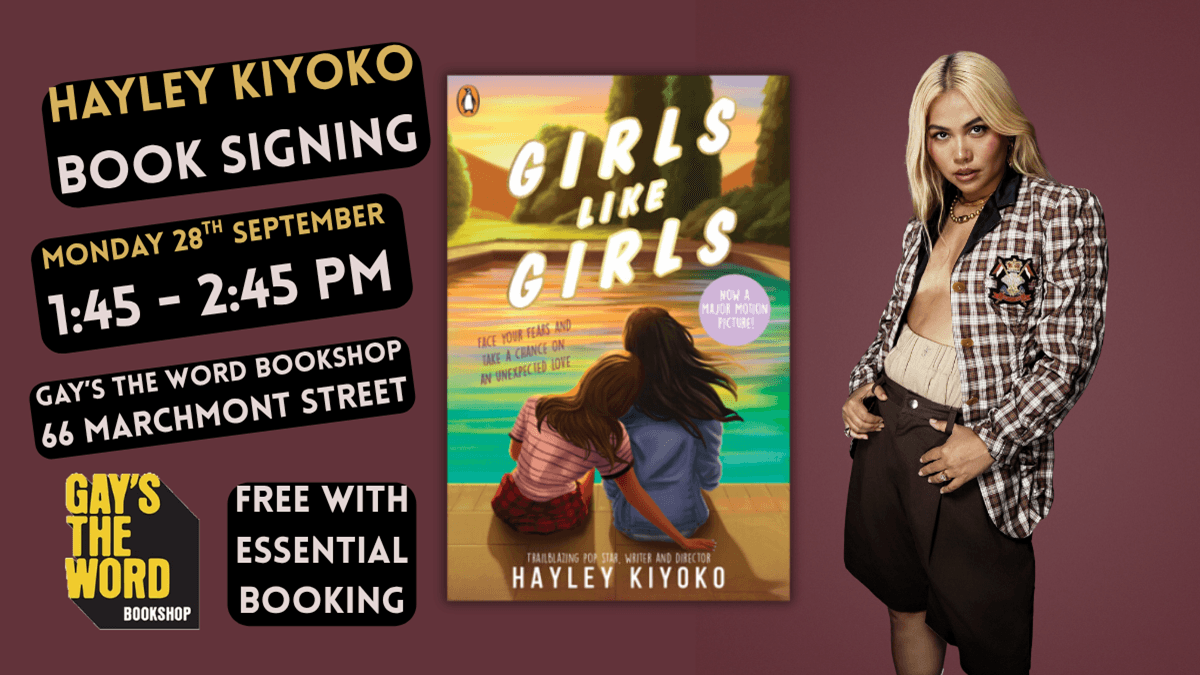 Girls Like Girls Book Signing with Hayley Kiyoko
