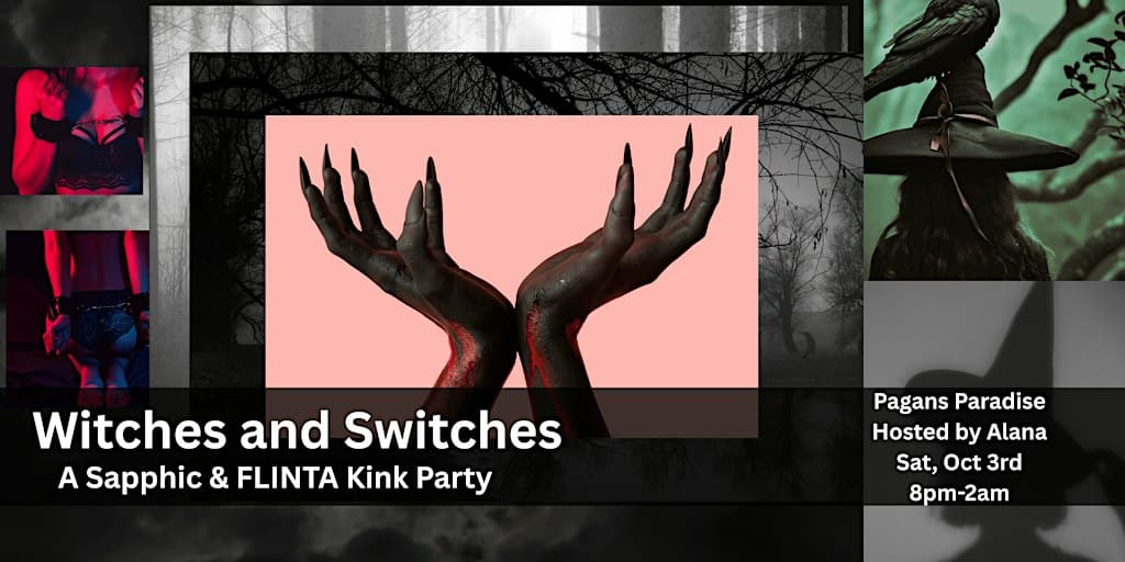 Sapphic & FLINTA Klnk Party - Witches & Switches!