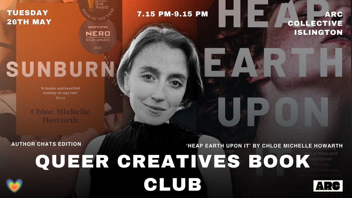 QCL BOOK CLUB: HEAP EARTH UPON IT WITH AUTHOR CHLOE MICHELLE HOWARTH