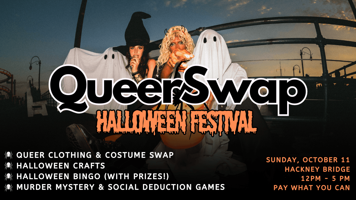 QueerSwap Halloween Festival - Clothes Swap, Crafts, Games & More