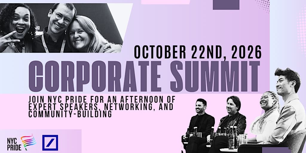 NYC Pride: Corporate Summit - FREE Registration