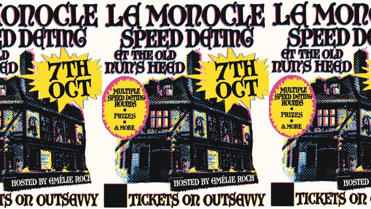 Speed Dating At The Old Nun's Head