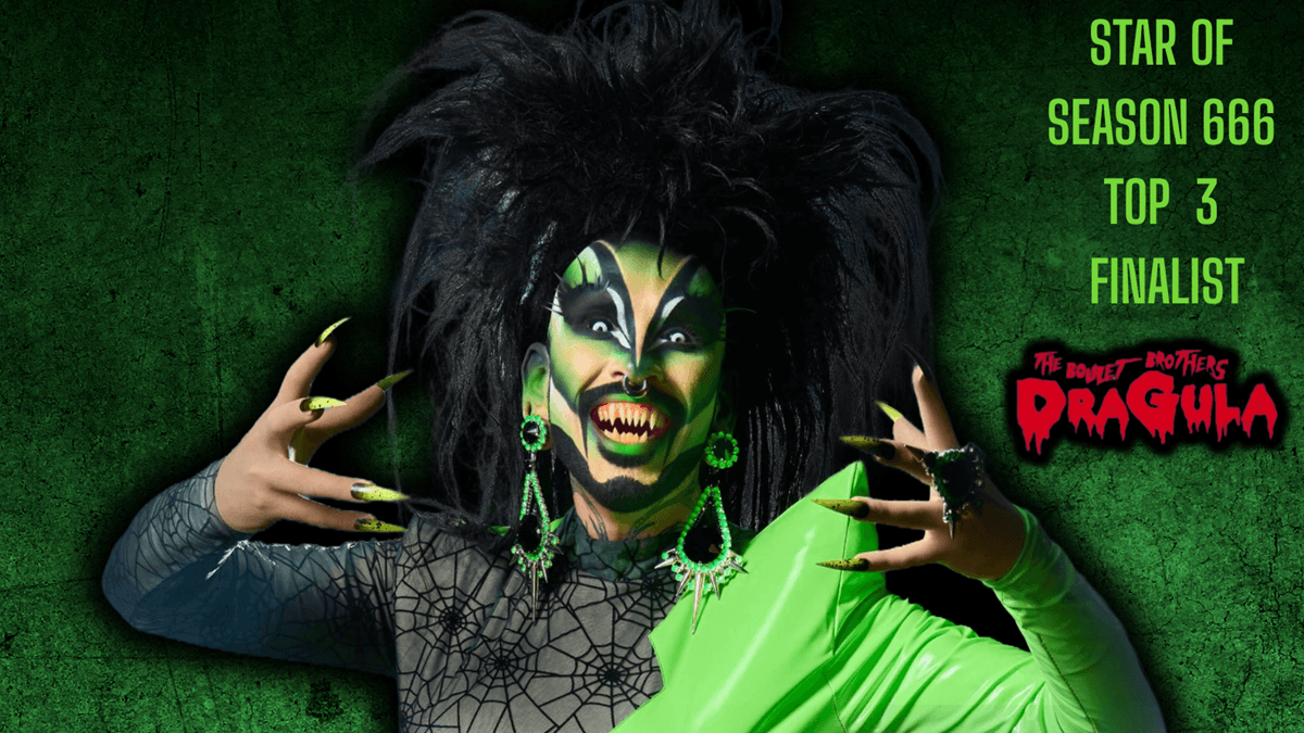 Horror Icons Show with Dragula Season 666 finalist Auntie Heroine