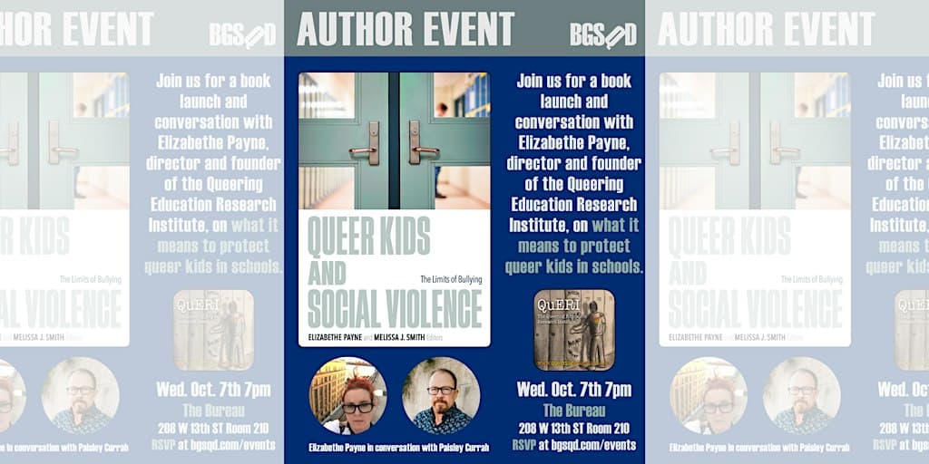 Queer Kids and Social Violence with Elizabethe Payne and Paisley Currah