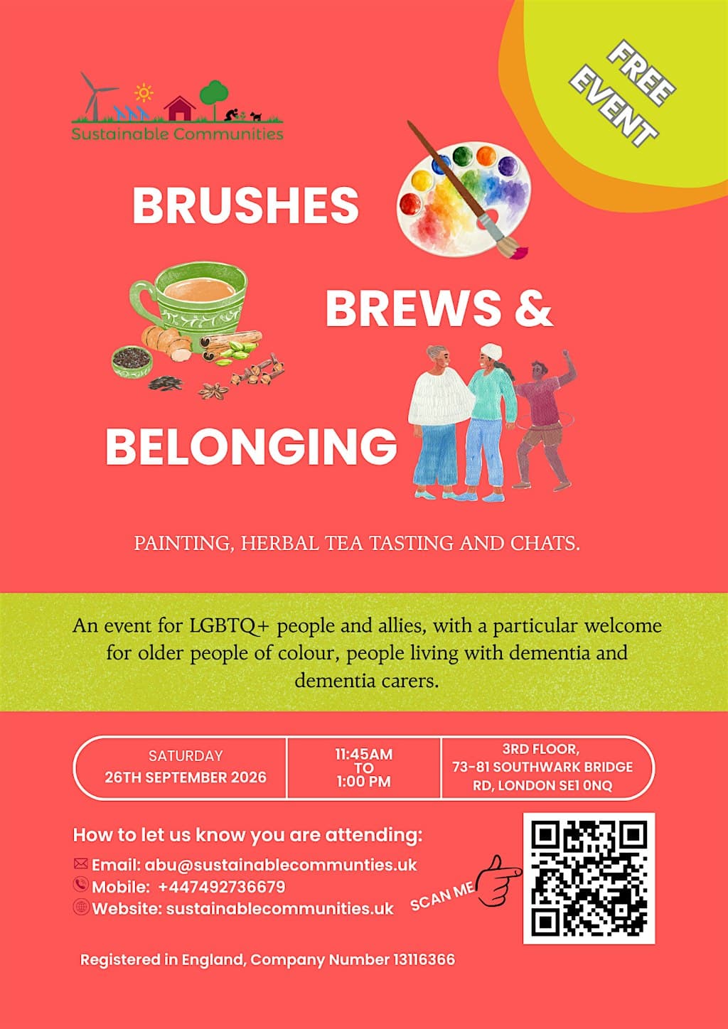 Brushes, Brews, and Belonging