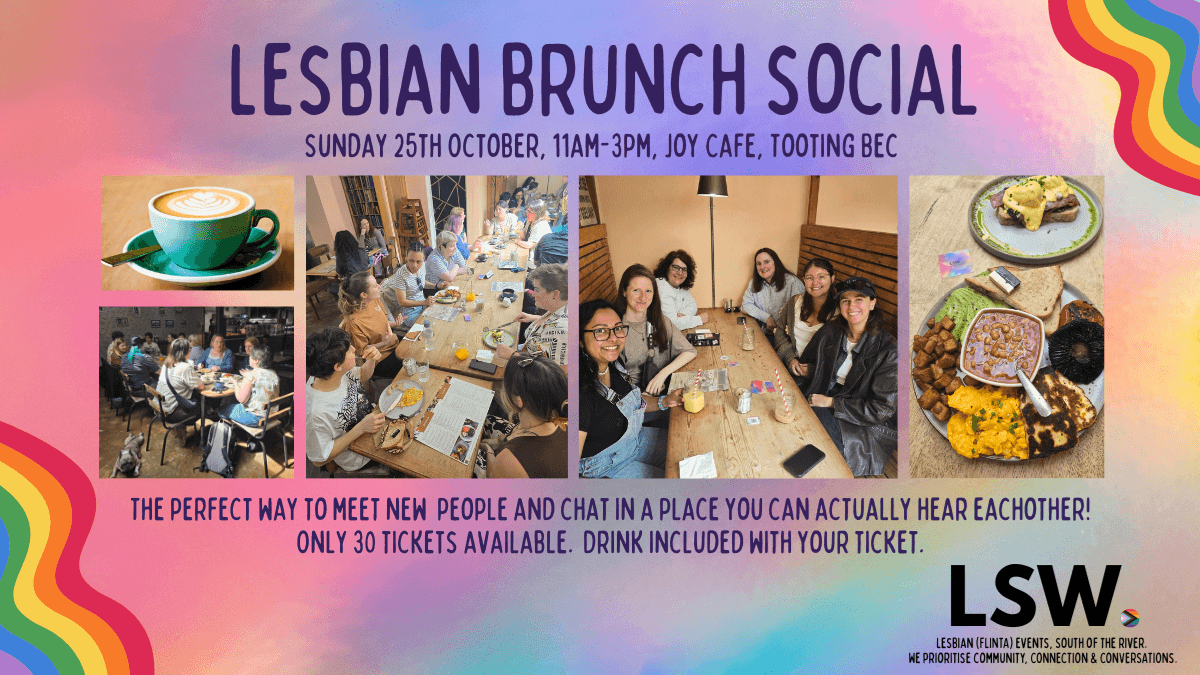 LSW Queer Brunch - Lesbian (FLINTA) South West London Brunch Social