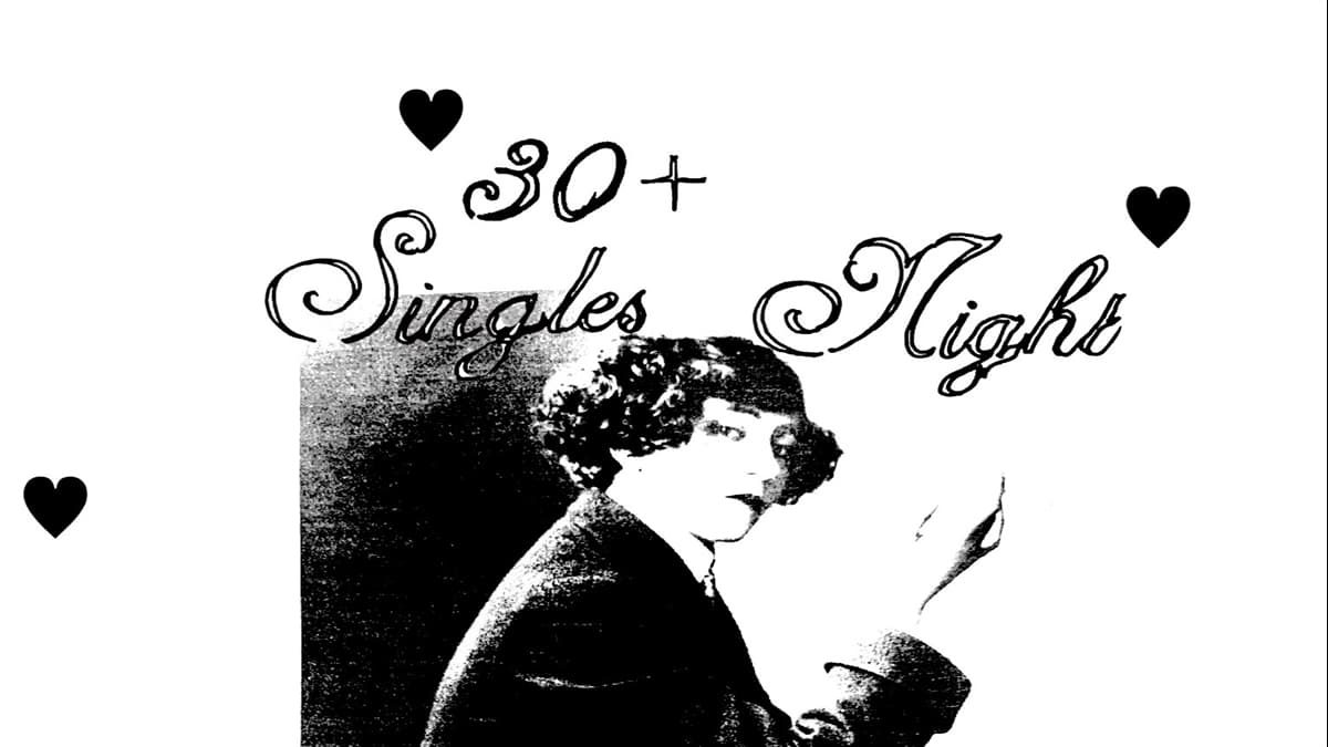 30+ SINGLES NIGHT
