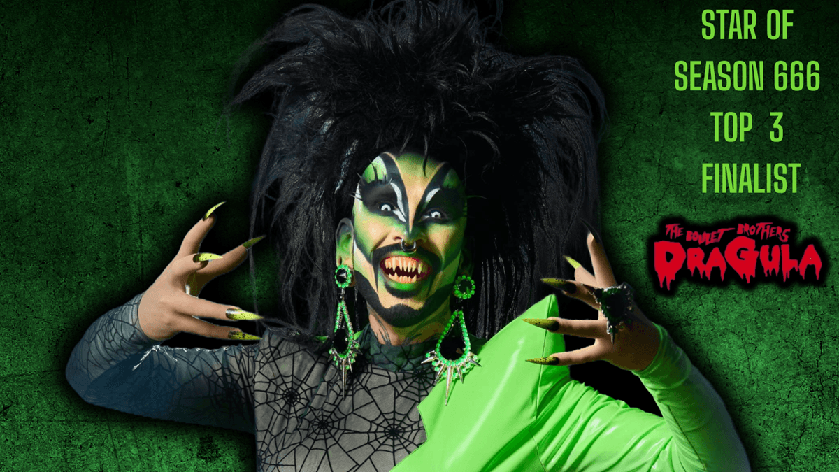 Horror Icons Show with Dragula Season 666 finalist Auntie Heroine